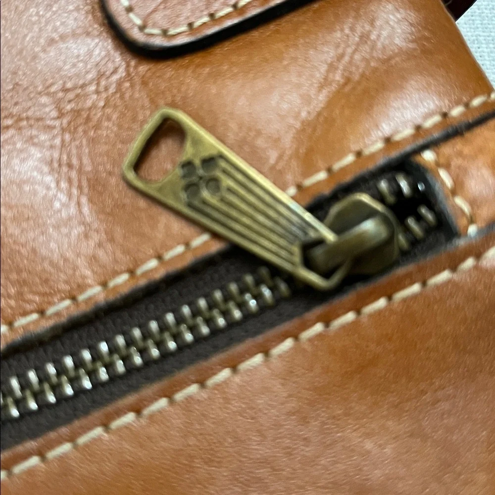 PATRICIA NASH Leather  MESSENGER Bag WALLET and DUST BAG - Picture 5 of 14